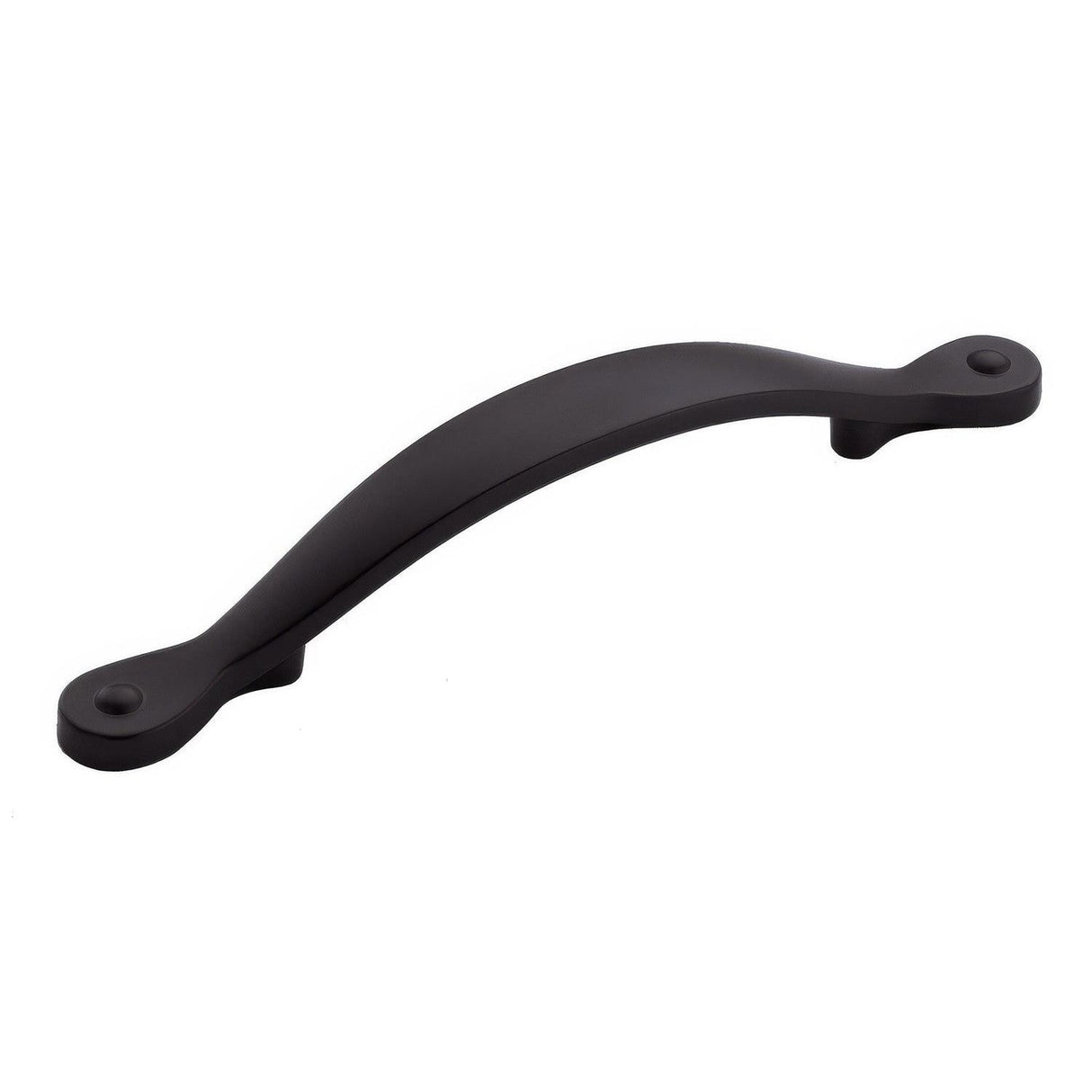 Amerock BP1587FB BP1587 Inspirations 3-3/4" Centers Arch Cabinet Pull Flat Black