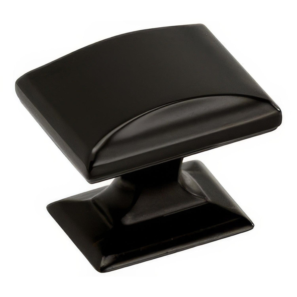 Amerock BP29340BBR BP29340 Candler 1-1/4" Long Square Shaped Cabinet Knob Black Bronze
