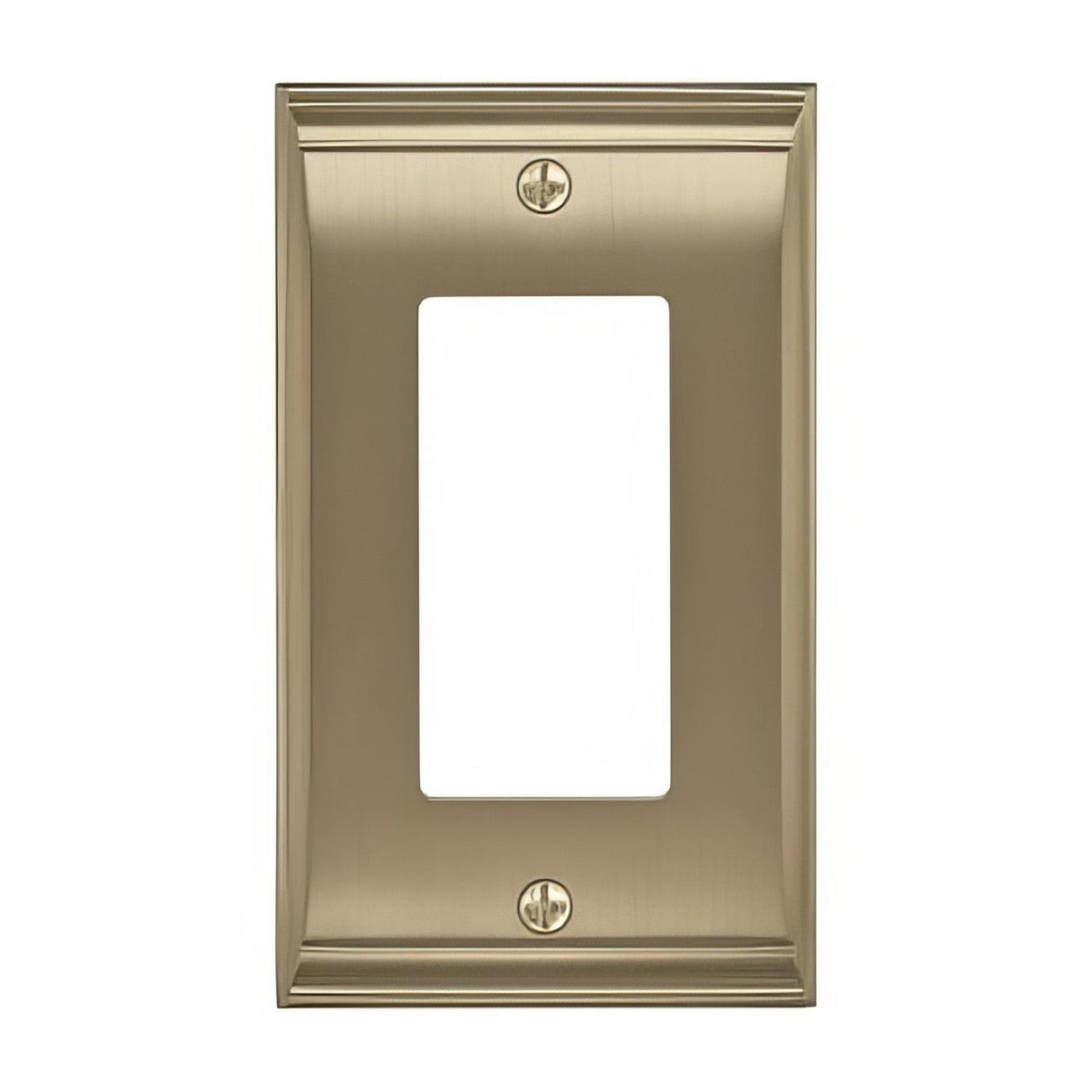 Amerock BP36504BBZ BP36504 Candler Zinc Single Rocker Wall Plate Golden Champagne