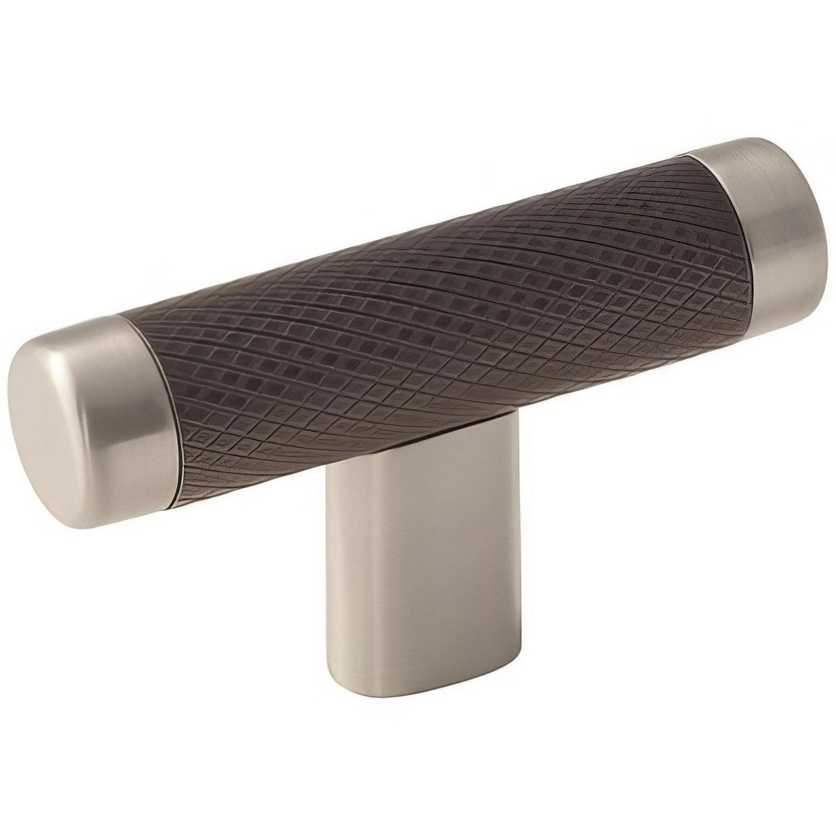 Amerock BP36556G10ORB BP36556 Esquire 2-5/8" T Cabinet Knob Satin Nickel / Oil Rubbed Bronze