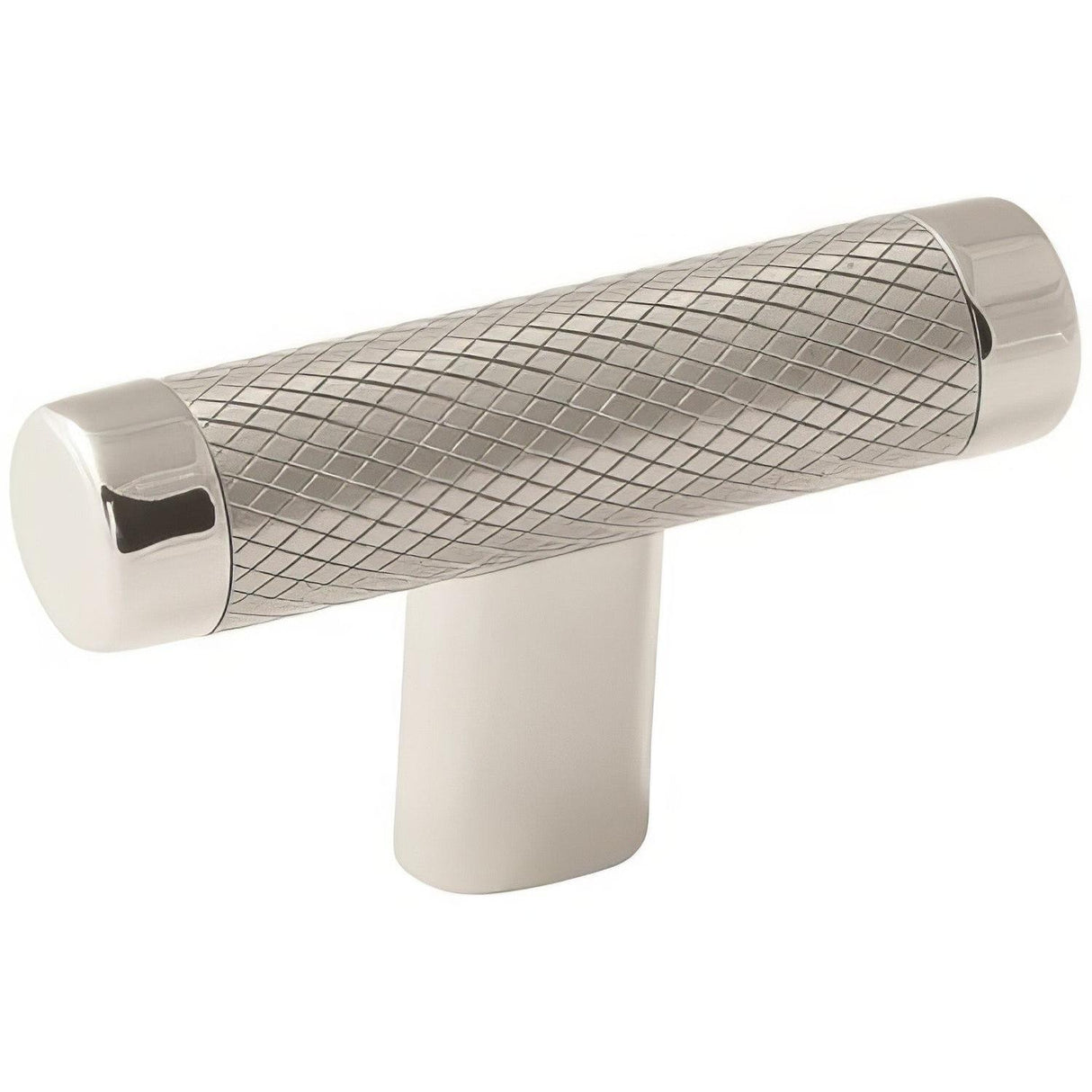 Amerock BP36556PNSS BP36556 Esquire 2-5/8" T Cabinet Knob Bright Nickel / Stainless Steel