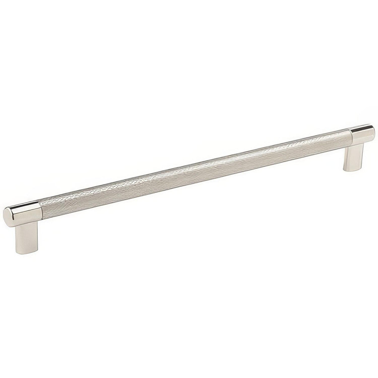 Amerock BP36561PNSS BP36561 Esquire 12-5/8" Centers Cabinet Pull Bright Nickel/Stainless Steel