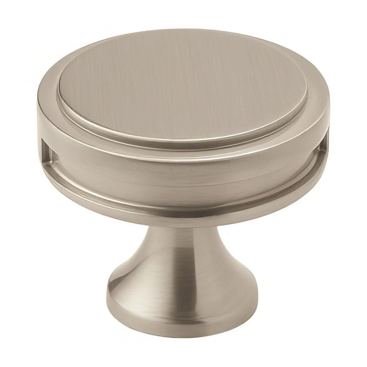 Amerock BP36603G10 BP36603 Oberon 1-3/8" Cabinet Knob Satin Nickel