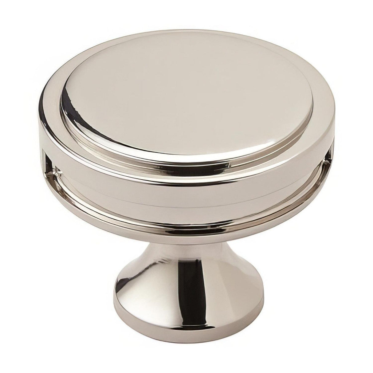 Amerock BP36603PN BP36603 Oberon 1-3/8" Cabinet Knob Bright Nickel