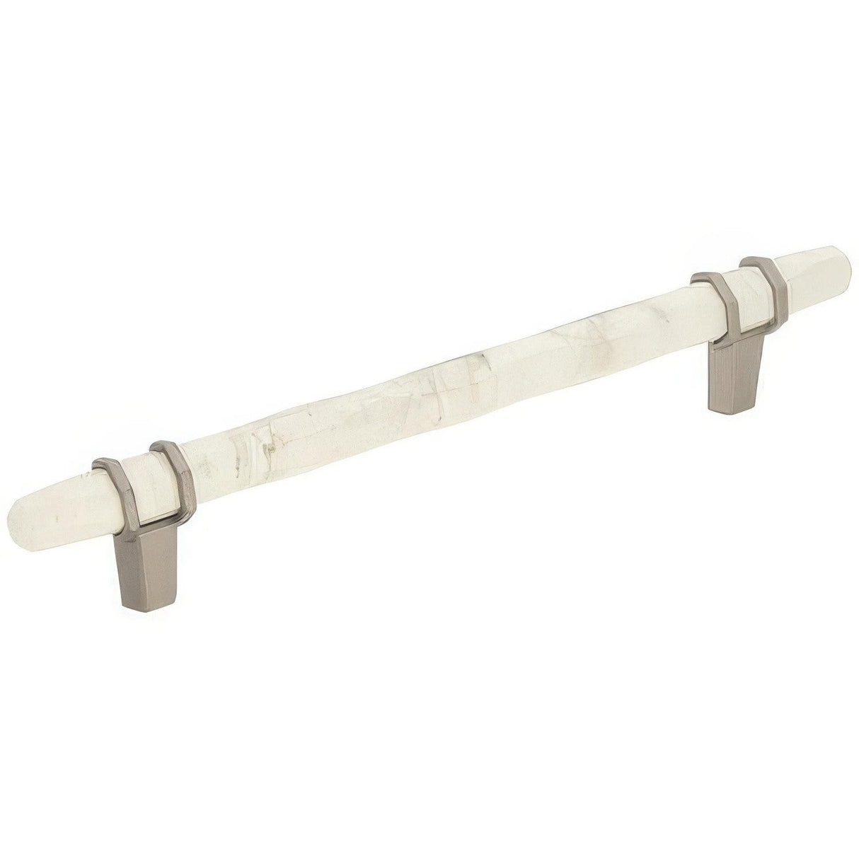 Amerock BP36650MWG10 BP36650 Carrione 6-5/16" Centers Cabinet Pull Marble White/Satin Nickel