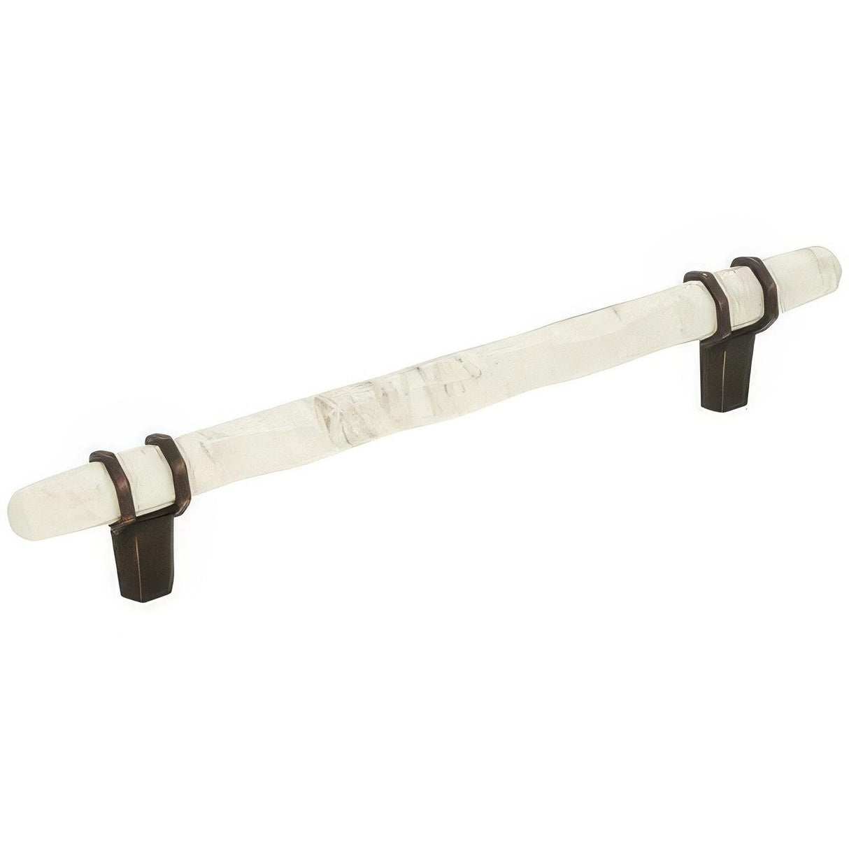 Amerock BP36650MWORB BP36650 Carrione 6-5/16" Centers Cabinet Pull Marble White/Oil Rubbed Bronze