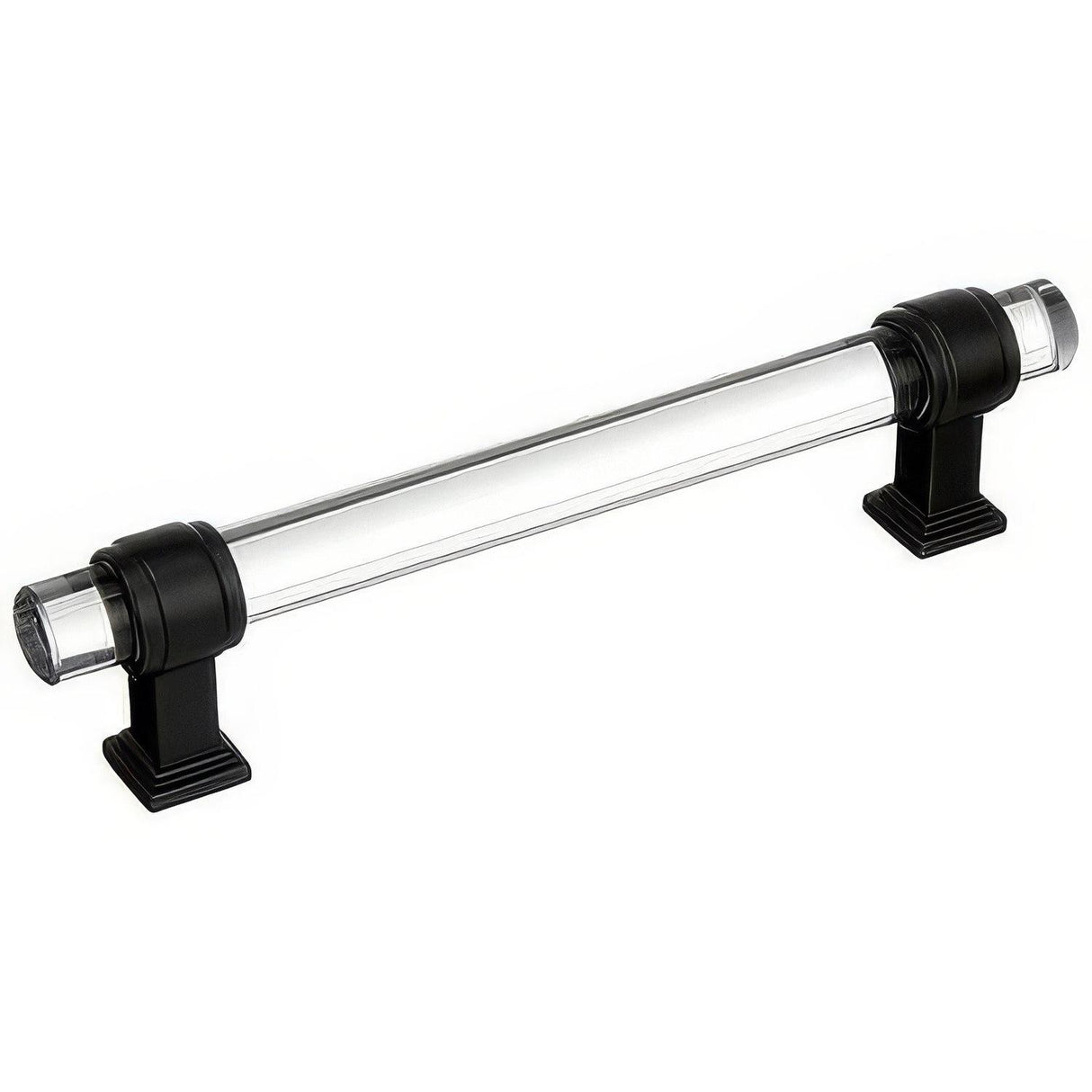 Amerock BP36655CBBR BP36655 Glacio 5-1/16" Glacio Clear Crystal Cabinet Pull Clear/Black Bronze