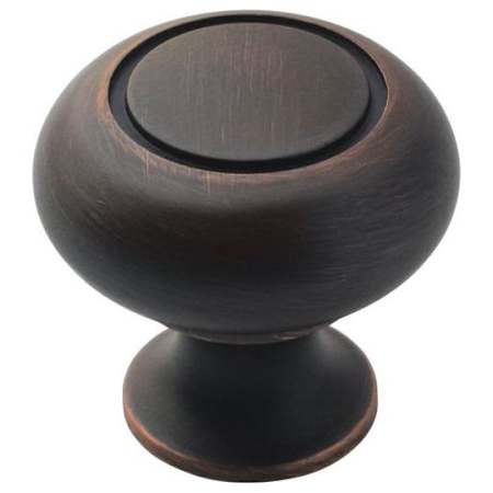 Amerock BP53011ORB Everyday Heritage cabinet knob in Oil Rubbed Bronze