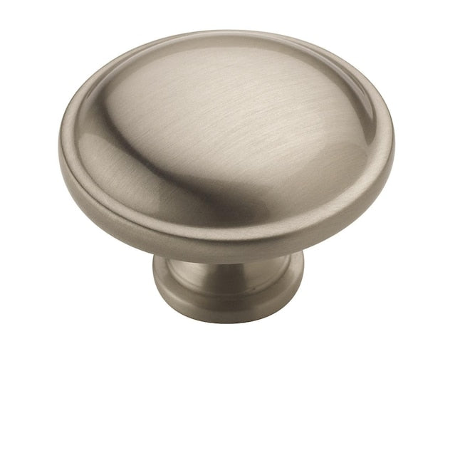 Amerock BP53015G10 BP53015 Everyday Heritage 1-1/4 inch cabinet knob Satin Nickel