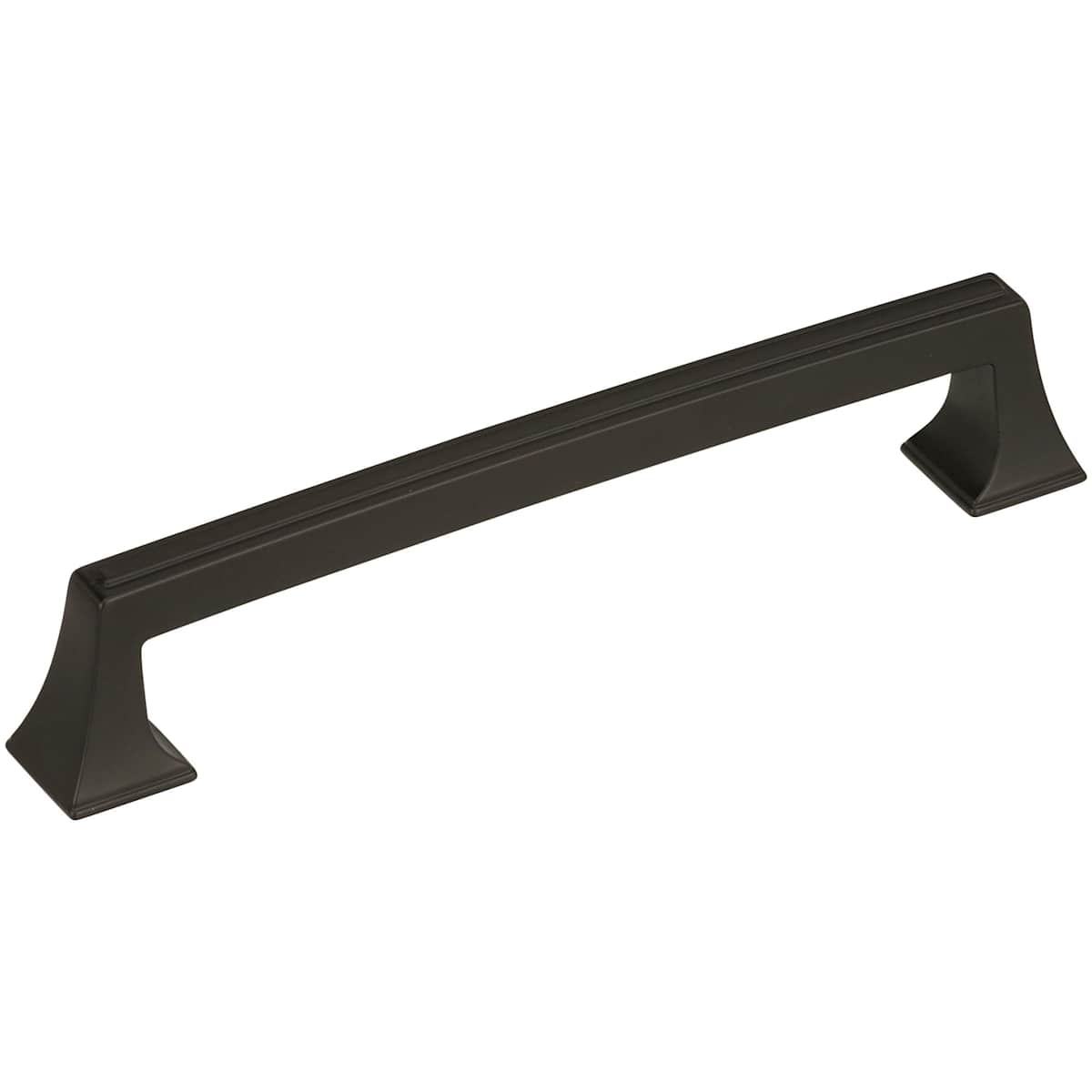 Amerock BP53530BBR BP53530 Mulholland 6-1/4" Centers Bar Cabinet Pull Black Bronze
