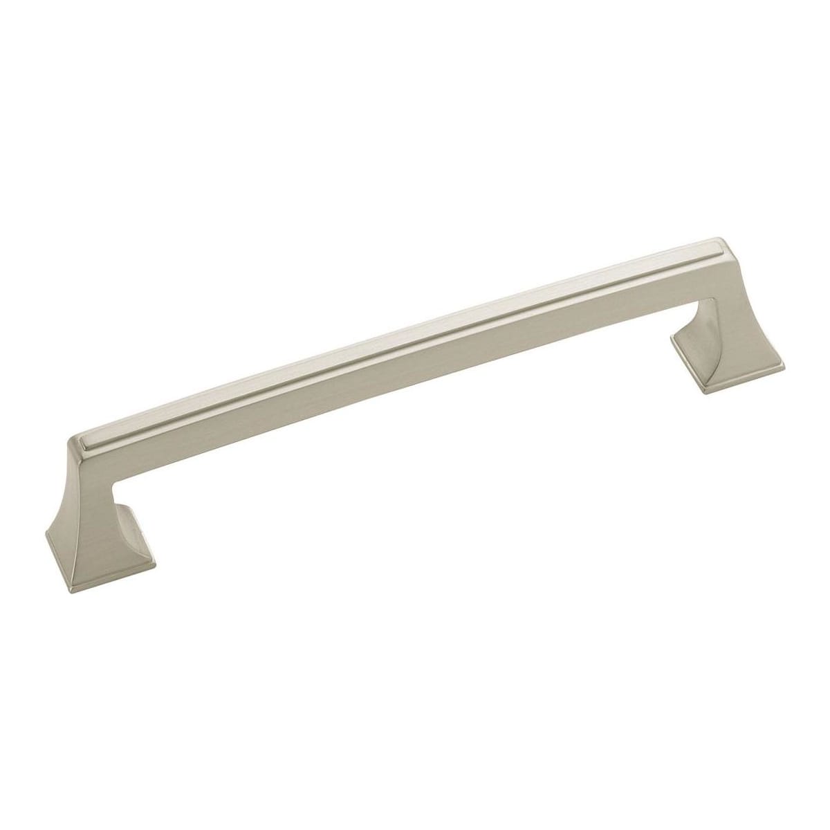 Amerock BP53530G10 BP53530 Mulholland 6-1/4" Centers Bar Cabinet Pull Satin Nickel