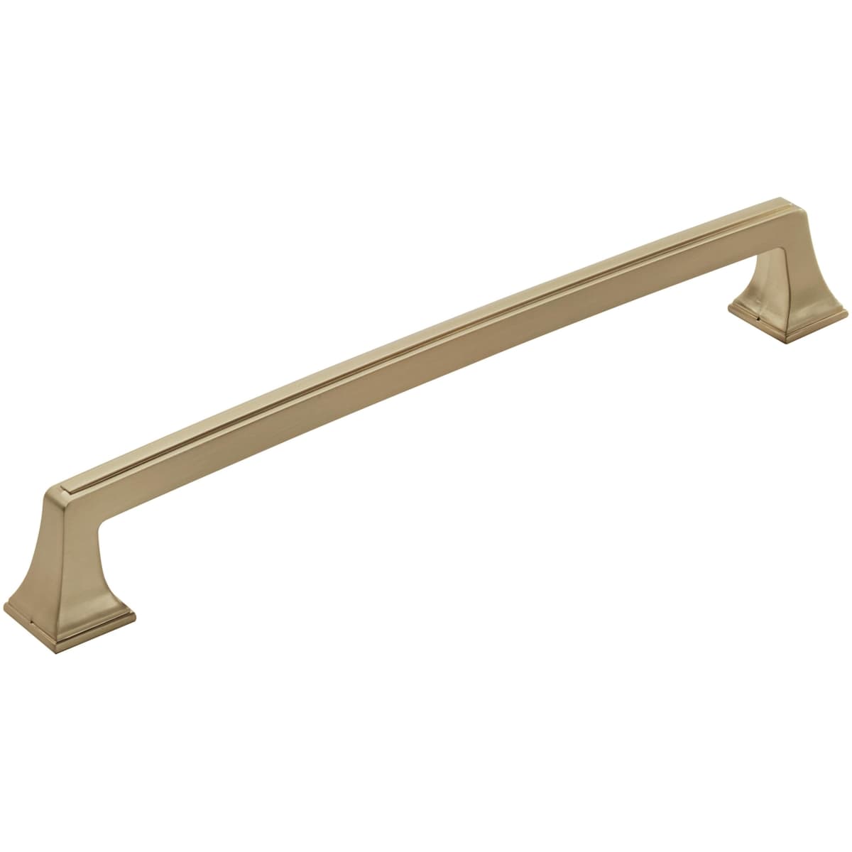 Amerock BP53532BBZ BP53532 Mulholland 12" Centers Cabinet Pull / Appliance Pull Golden Champagne