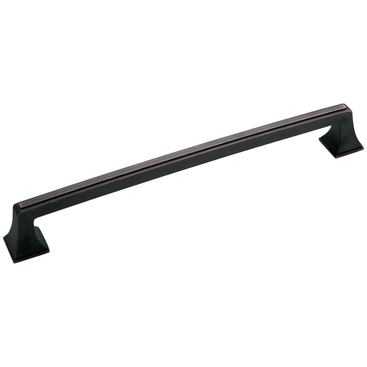 Amerock BP53532ORB BP53532 Mulholland 12" Centers Cabinet Pull / Appliance Pull Oil Rubbed Bronze