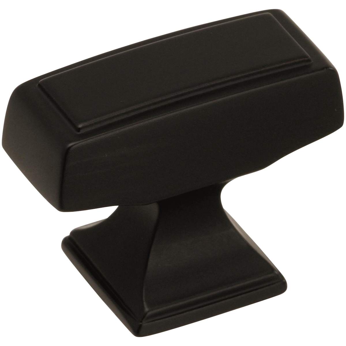 Amerock BP535342BBR BP535342 Mulholland 1-1/2" Long Designer Cabinet Knob Black Bronze