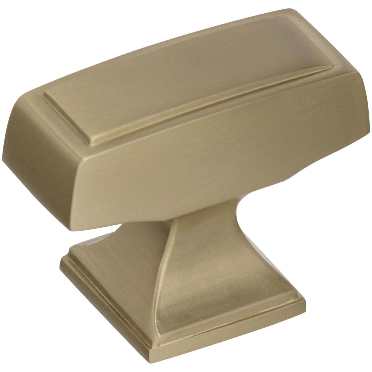 Amerock BP535342BBZ BP535342 Mulholland 1-1/2" Long Designer Cabinet Knob Golden Champagne