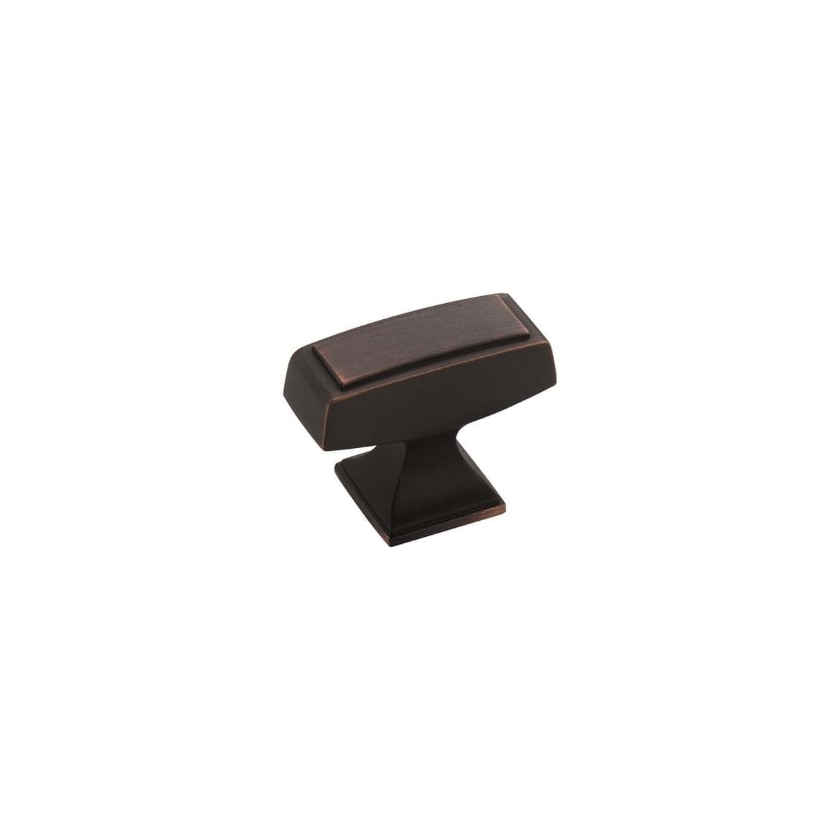Amerock BP535342ORB BP535342 Mulholland 1-1/2" Long Designer Cabinet Knob Oil Rubbed Bronze