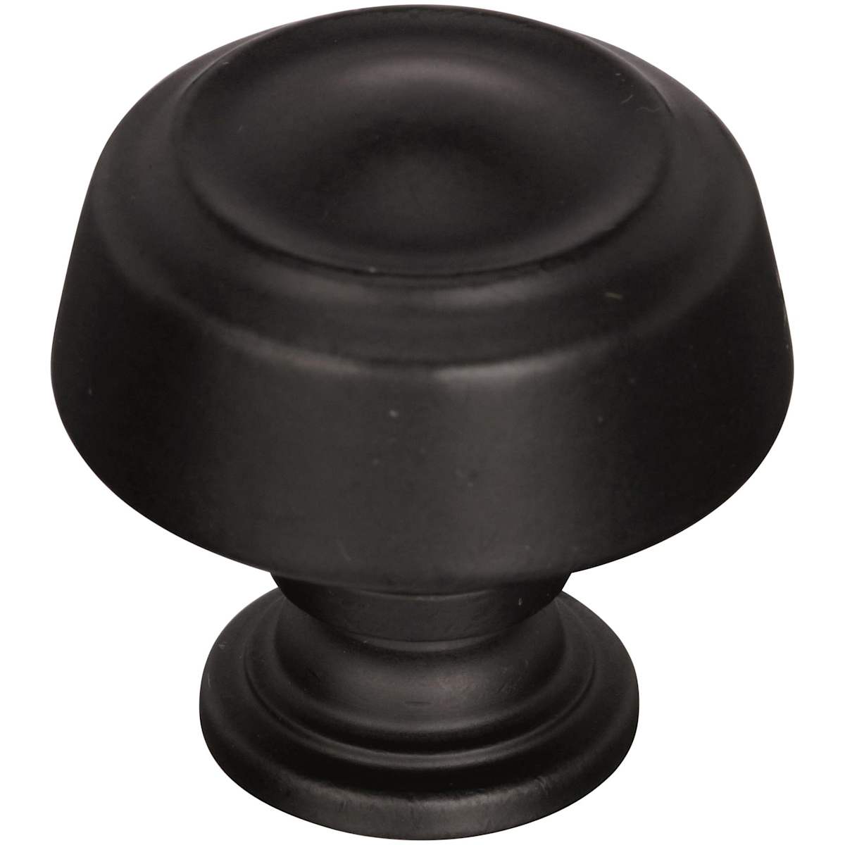 Amerock BP53700BBR BP53700 Kane 1-1/4" Mushroom Cabinet Knob Black Bronze