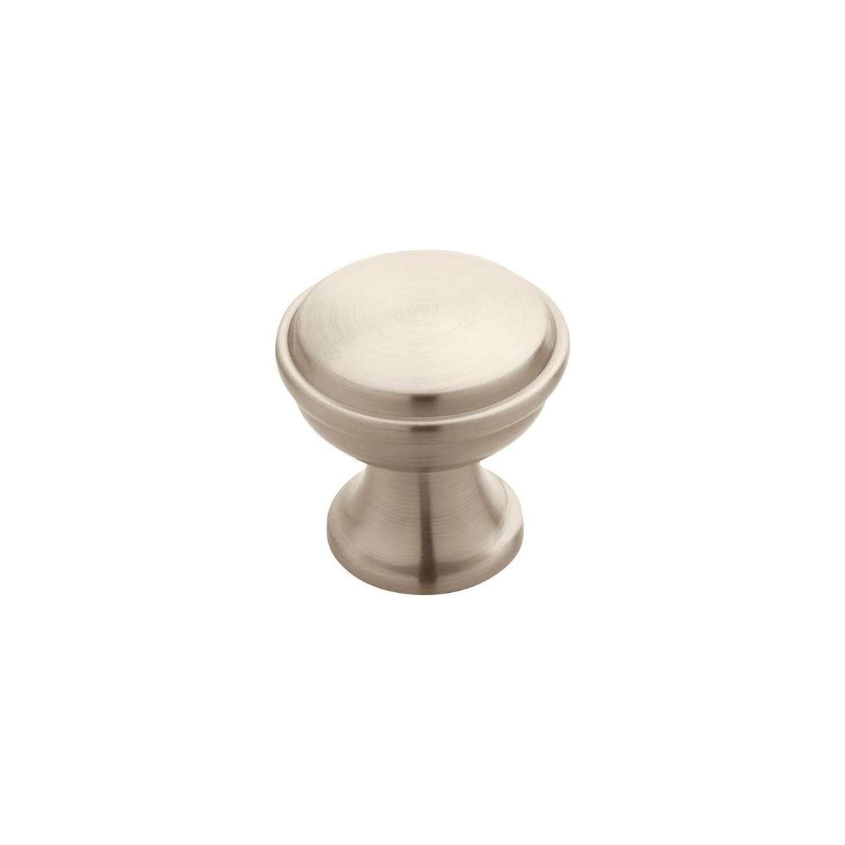 Amerock BP53718G10 BP53718 Westerly 1-3/16" Diameter Mushroom Cabinet Knob Satin Nickel
