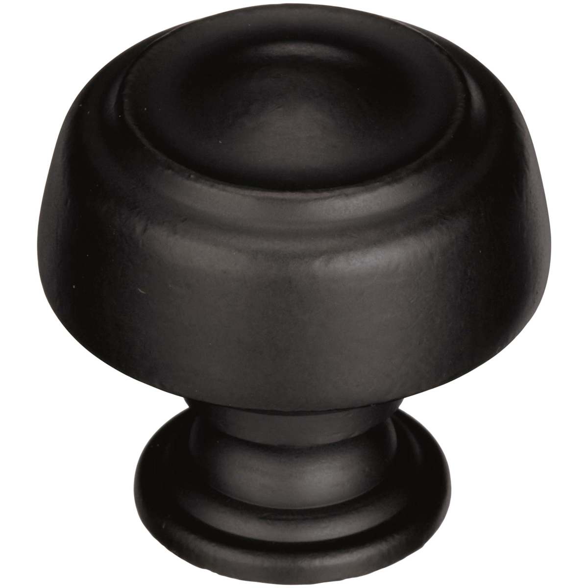 Amerock BP538072BBR BP538072 Kane 1-5/8" Diameter Mushroom Cabinet Knob Black Bronze