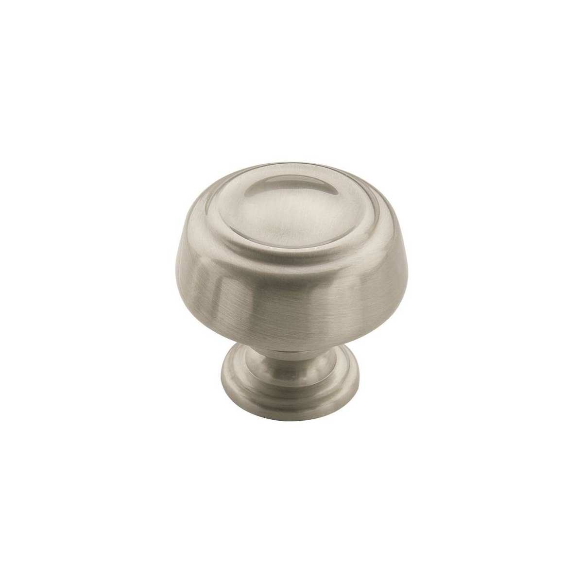 Amerock BP538072G10 BP538072 Kane 1-5/8" Diameter Mushroom Cabinet Knob Satin Nickel