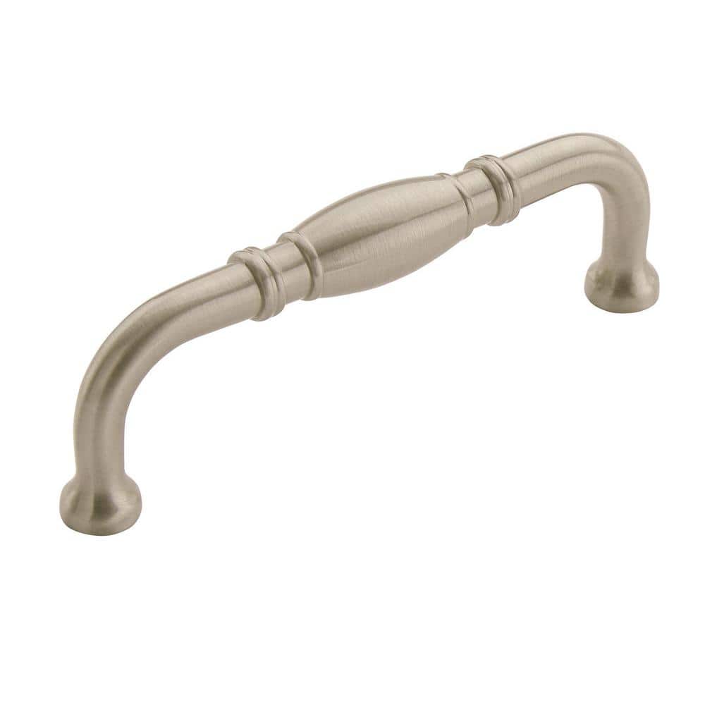 Amerock BP55243G10 Granby 3-3/4 in. center-to-center cabinet pull in Satin Nickel