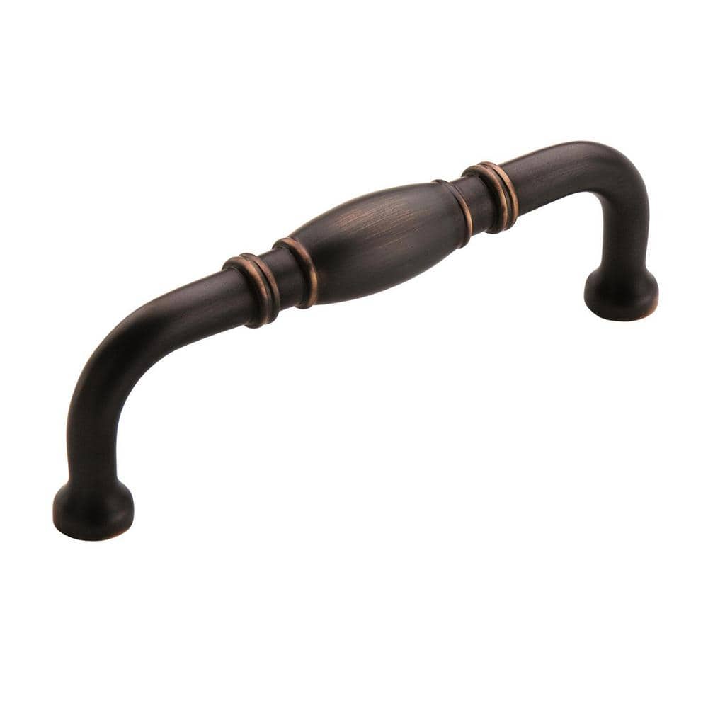 Amerock BP55243ORB Granby 3-3/4 in. center-to-center cabinet pull in Oil Rubbed Bronze
