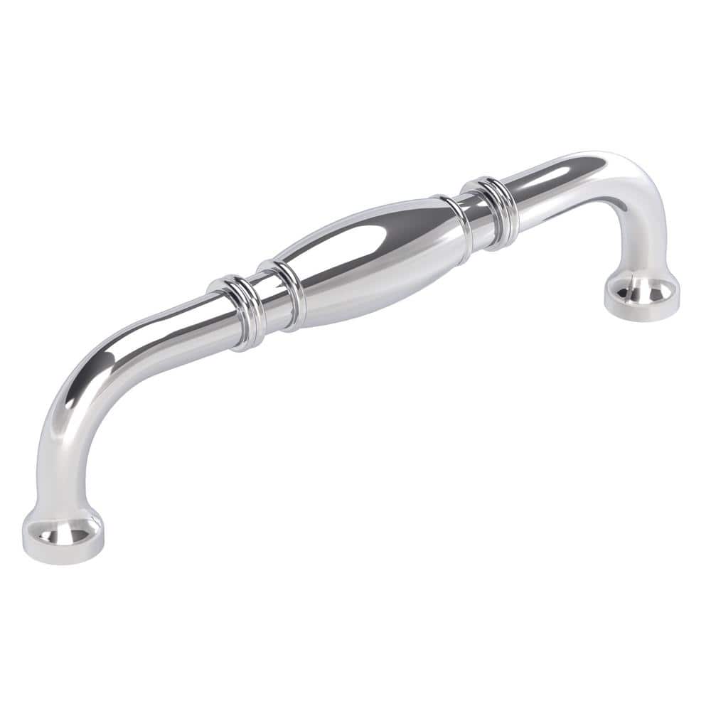Amerock BP5524426 Granby 5-1/16 in. center-to-center cabinet pull in Polished Chrome