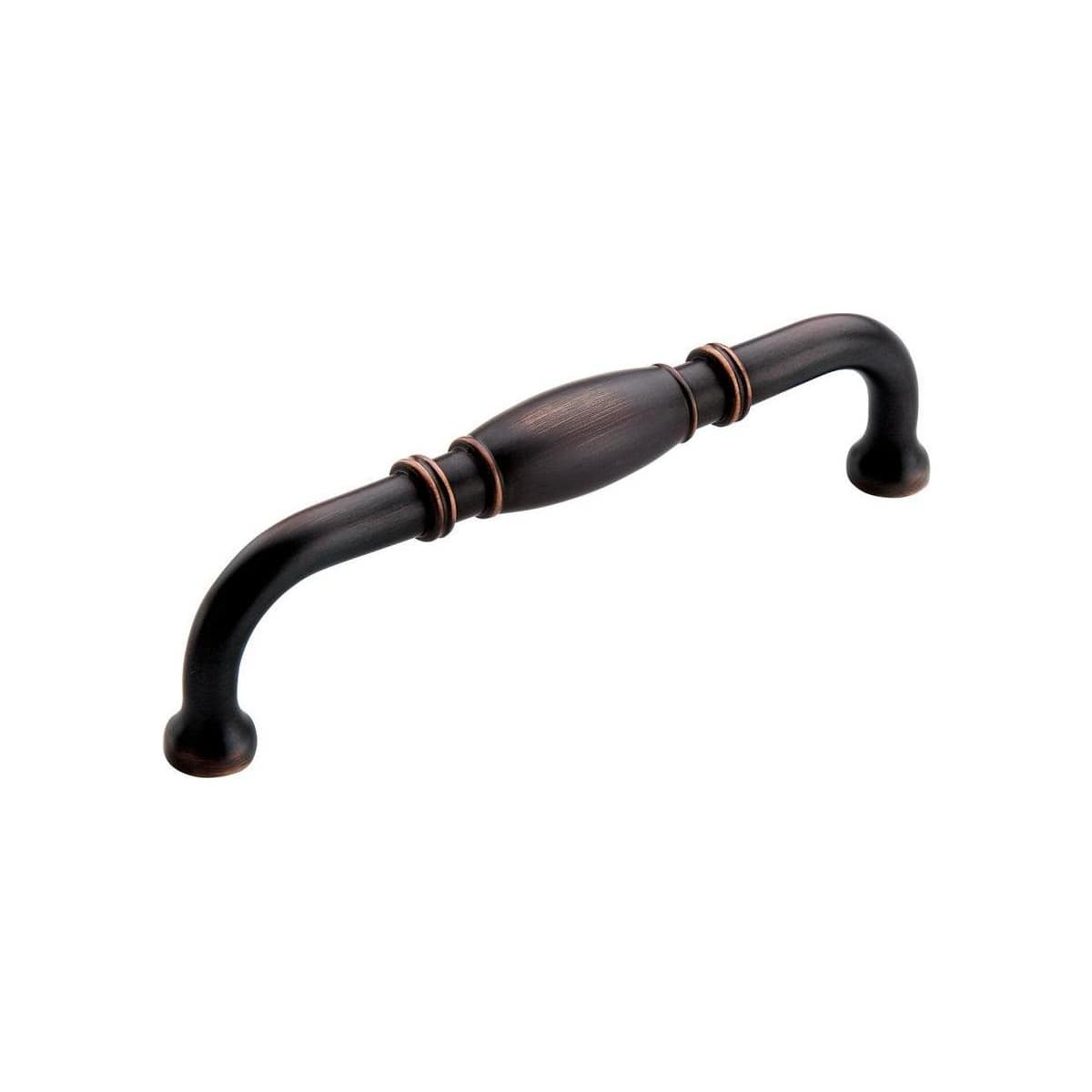 Amerock BP55244ORB Granby 5-1/16 in. center-to-center cabinet pull in Oil Rubbed Bronze