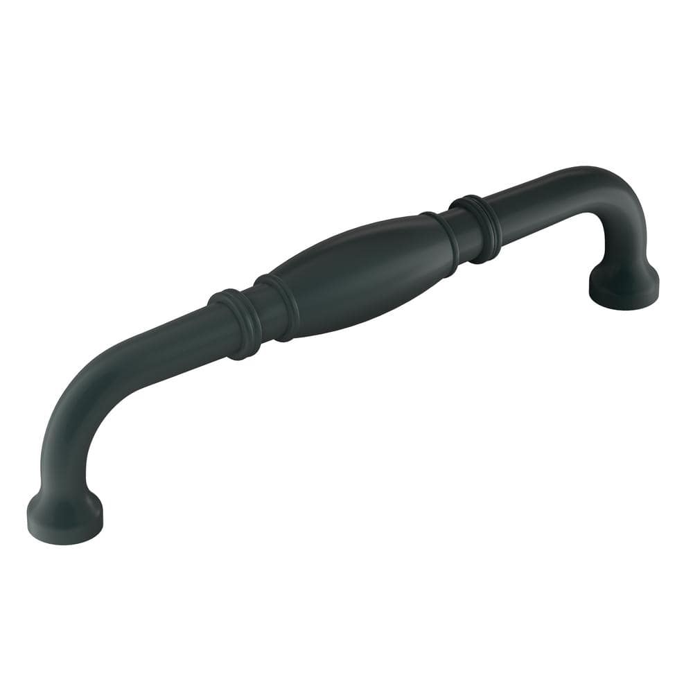 Amerock BP55245FB Granby 6-5/16 in. center-to-center cabinet pull in Matte Black