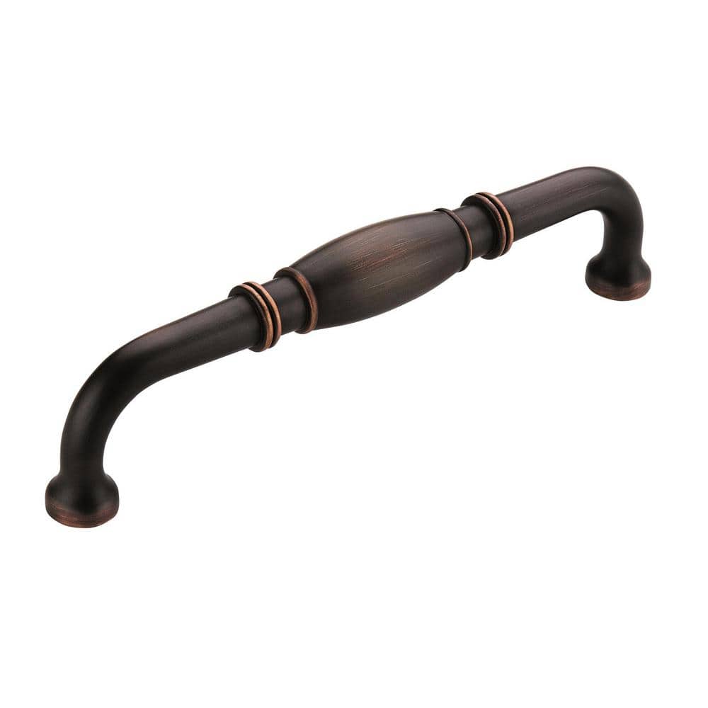 Amerock BP55245ORB Granby 6-5/16 in. center-to-center cabinet pull in Oil Rubbed Bronze