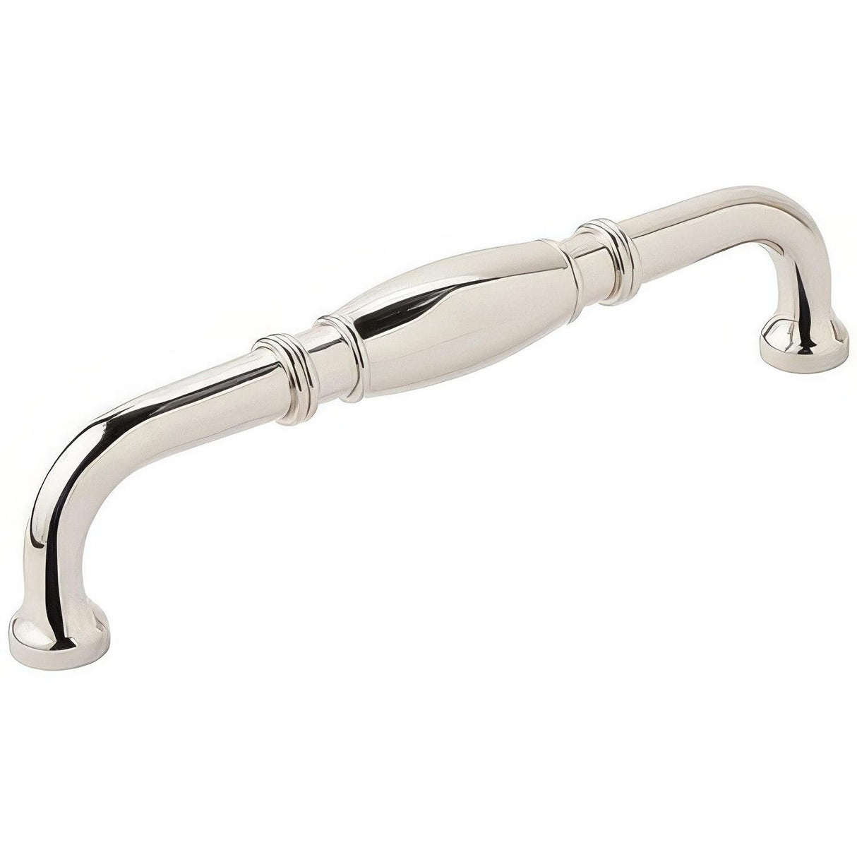 Amerock BP55245PN BP55245 Granby 6-1/4" Centers Handle Style Cabinet Pull Bright Nickel