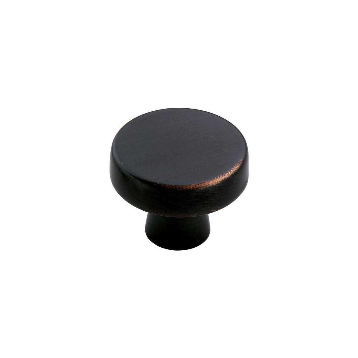 Amerock BP55270ORB Blackrock 1-1/3 in. cabinet knob in Oil Rubbed Bronze