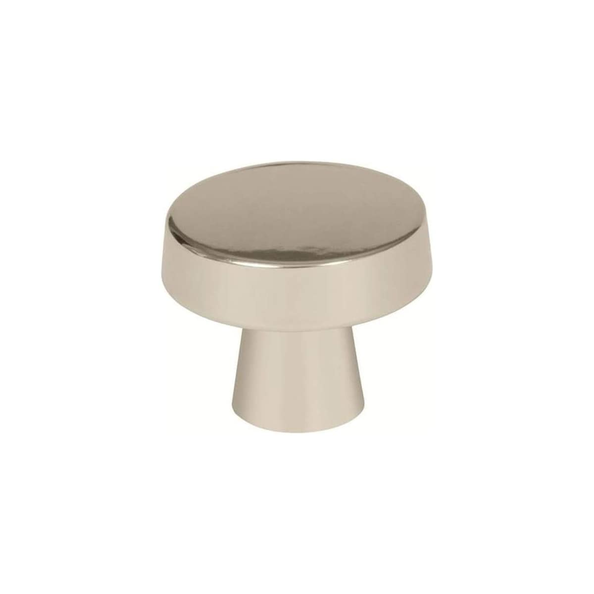 Amerock BP55270PN Blackrock 1-1/3 in. cabinet knob in Polished Nickel