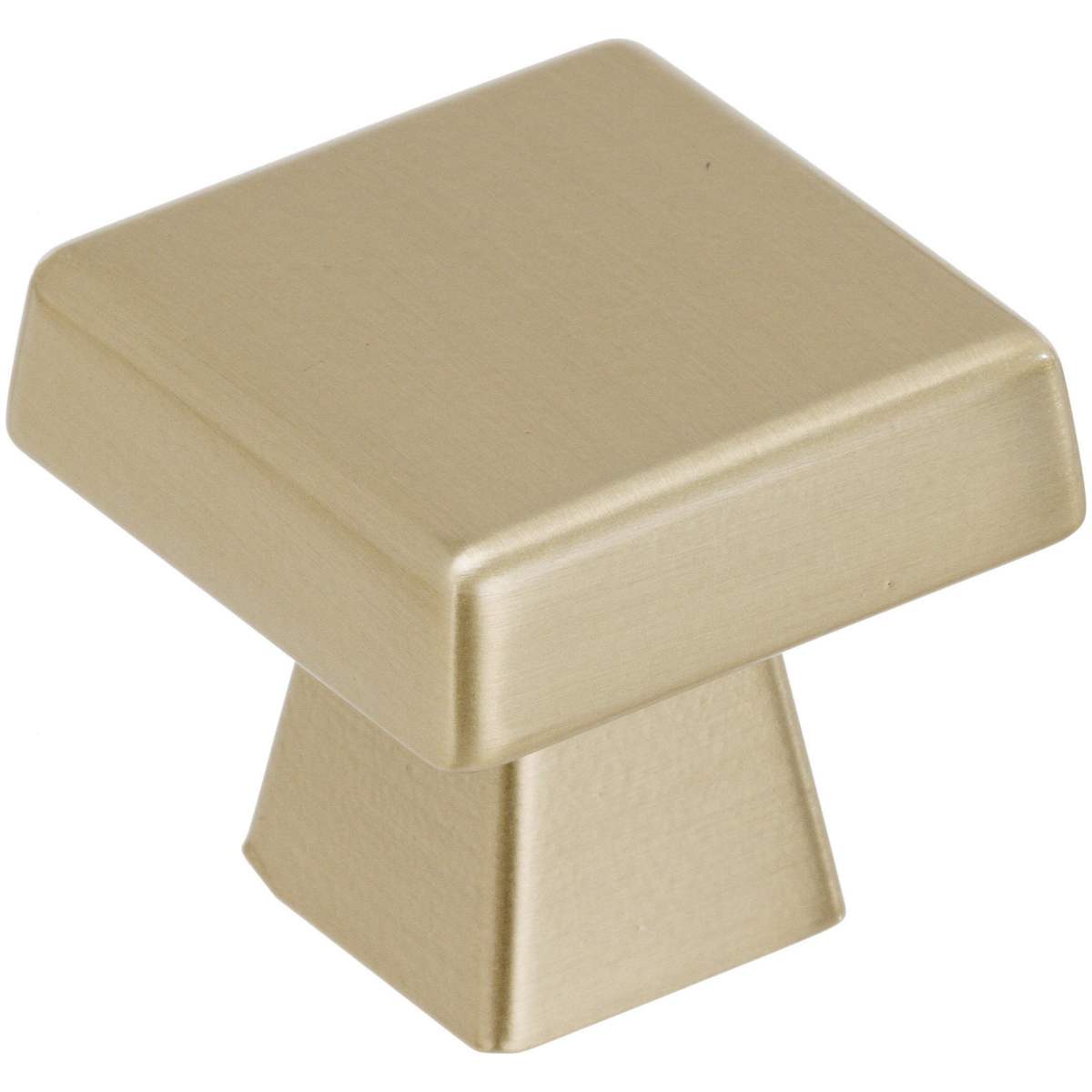 Amerock BP55273BBZ Blackrock square cabinet knob in Golden Champagne