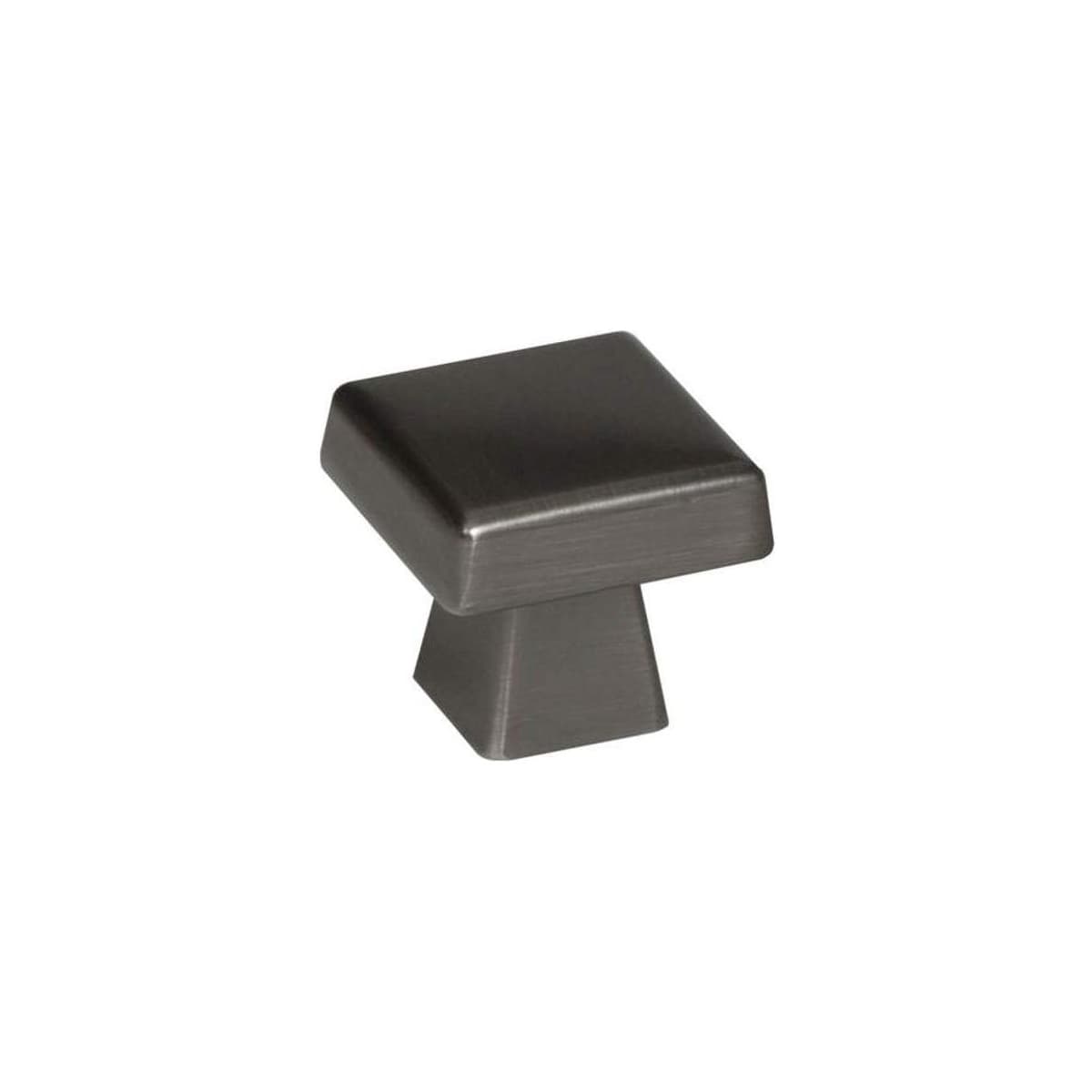 Amerock BP55273GM Blackrock square cabinet knob in Gunmetal
