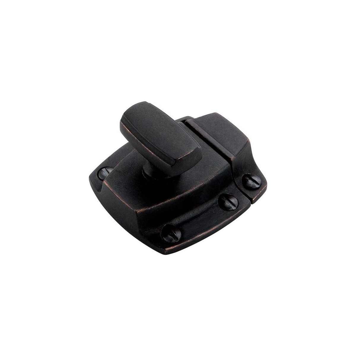 Amerock BP55315DOB Highland Ridge cabinet latch in Dark Oiled Bronze