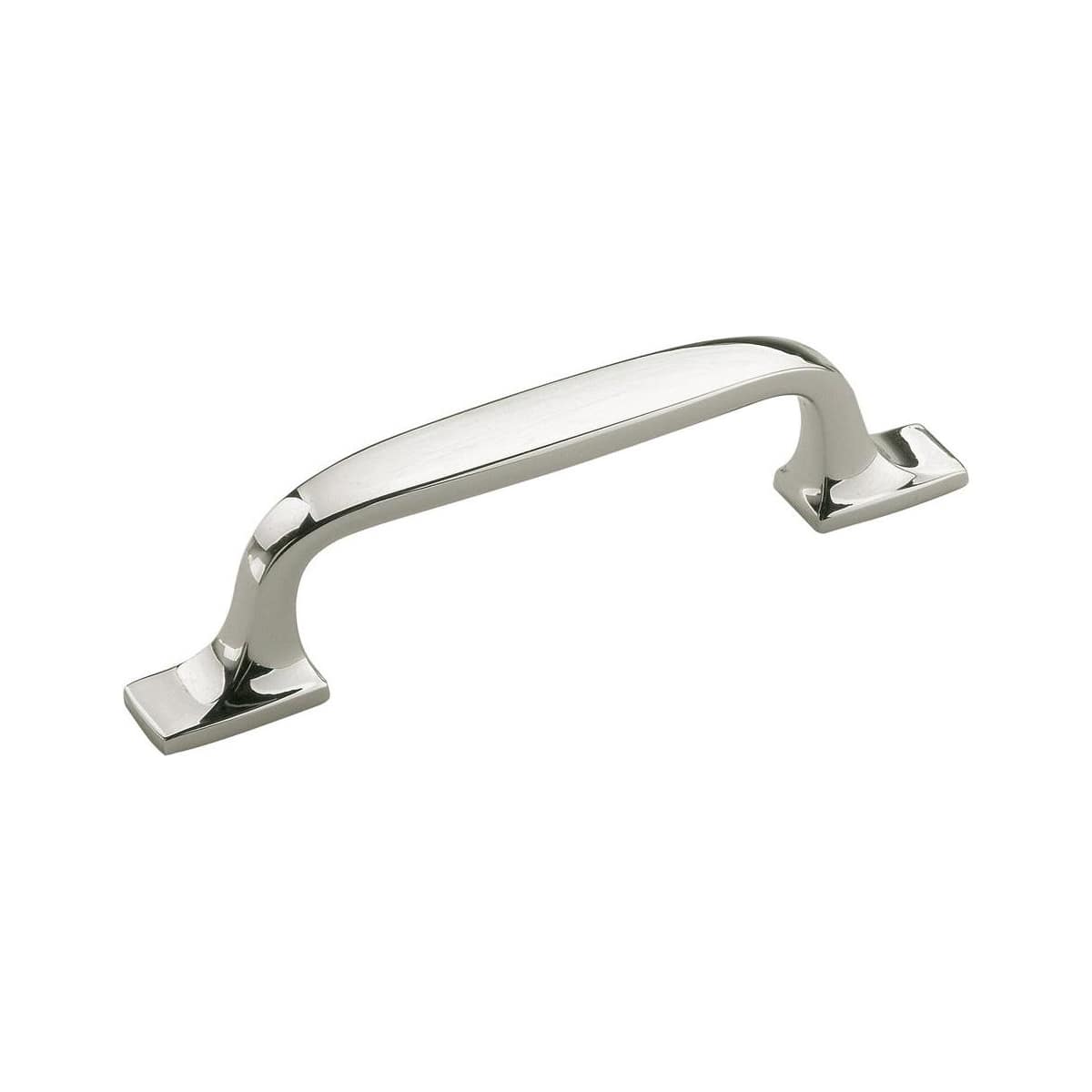 Amerock BP55316PN Highland Ridge 3 in. cabinet pull in Polished Nickel