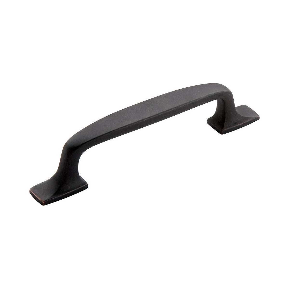 Amerock BP55317DOB Highland Ridge 3-3/4 in. cabinet pull in Dark Oiled Bronze