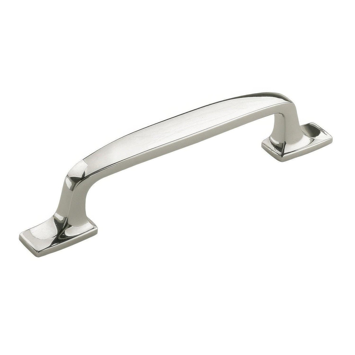 Amerock BP55317PN BP55317 Highland Ridge 3-3/4" Centers Handle Style Cabinet Pull Polished Nickel