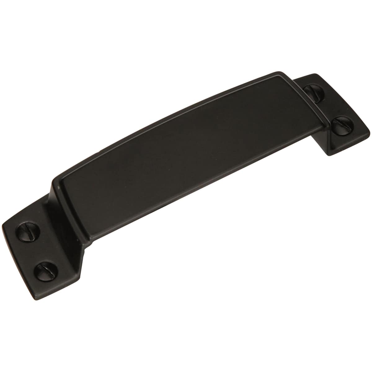 Amerock BP55318BBR Highland Ridge cup pull in Black Bronze