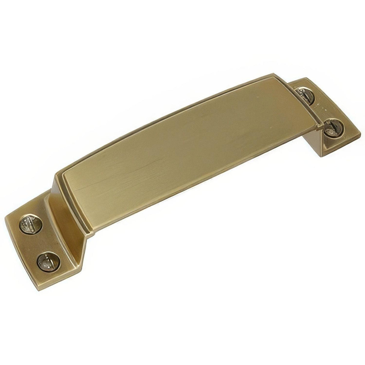 Amerock BP55318BBZ BP55318 Highland Ridge 3-1/2" Centers Cabinet Cup Pull Golden Champagne