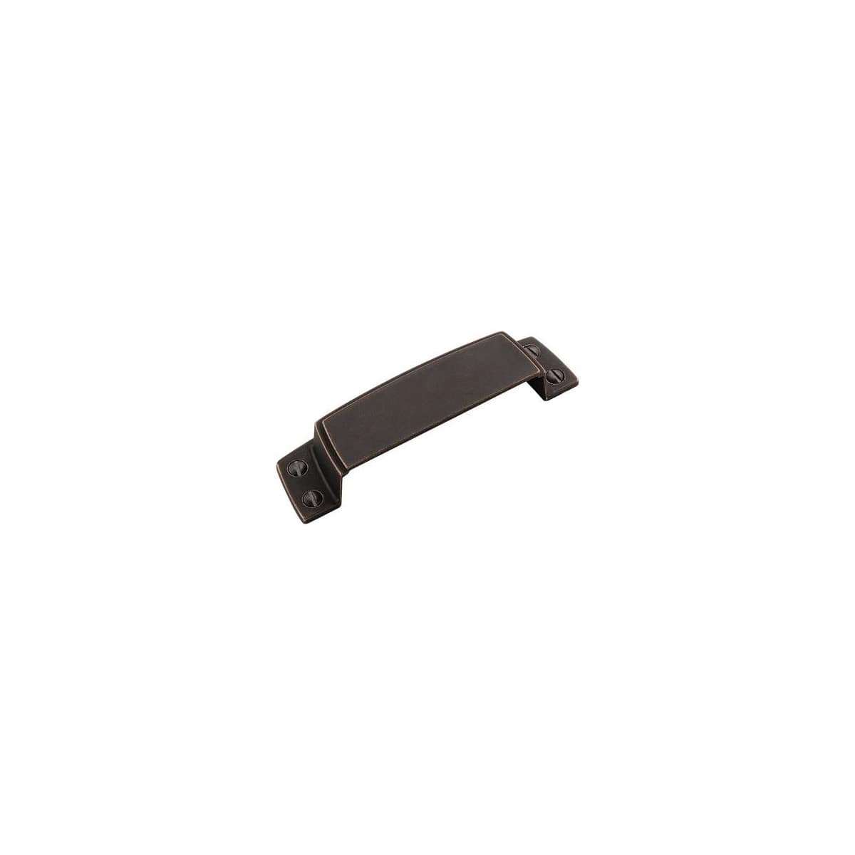 Amerock BP55318DOB Highland Ridge cup pull in Dark Oiled Bronze