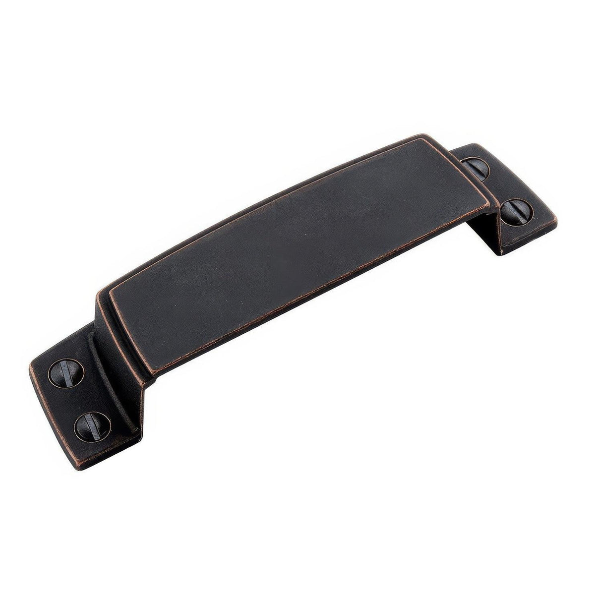 Amerock BP55318DOB BP55318 Highland Ridge 3-1/2" Centers Cabinet Cup Pull Dark Oiled Bronze (Dob)
