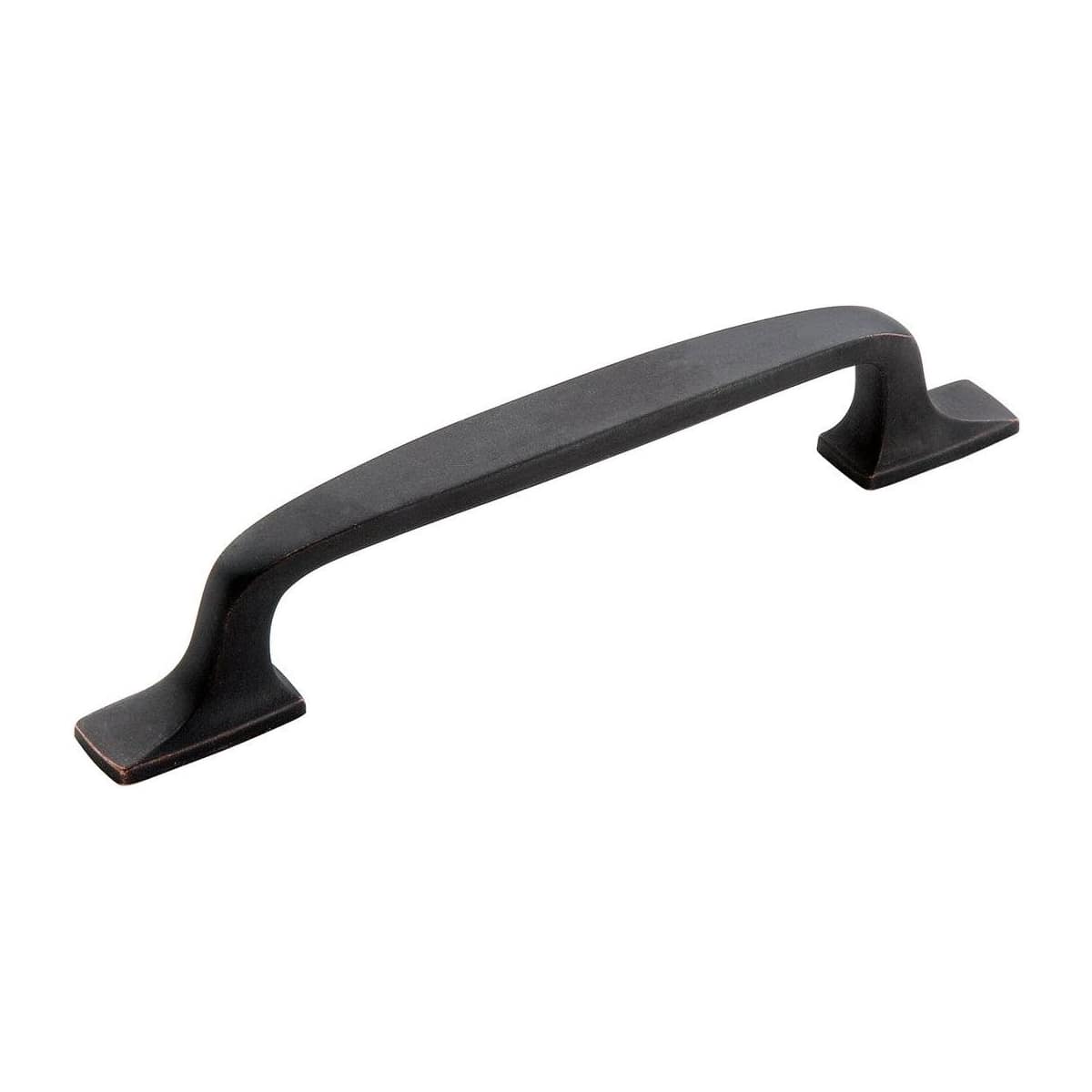 Amerock BP55319DOB Highland Ridge 5 in. cabinet pull in Dark Oiled Bronze