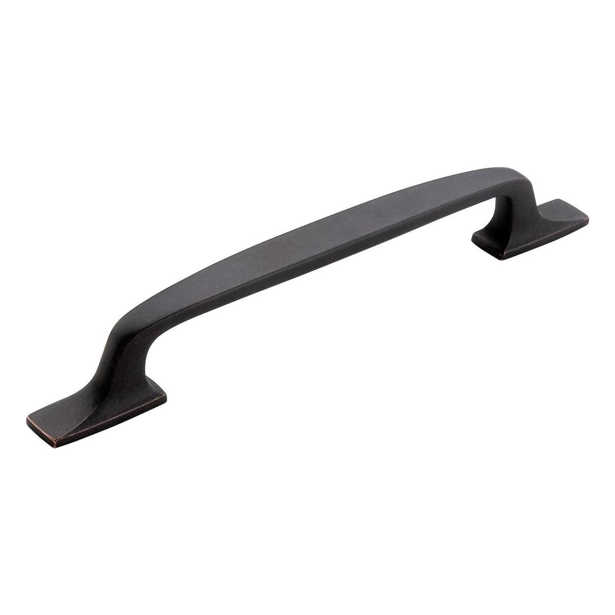 Amerock BP55321DOB Highland Ridge 6-1/4 in. cabinet pull in Dark Oiled Bronze