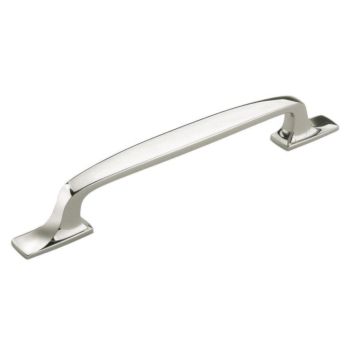 Amerock BP55321PN BP55321 Highland Ridge 6-1/4" Centers Handle Style Cabinet Pull Polished Nickel