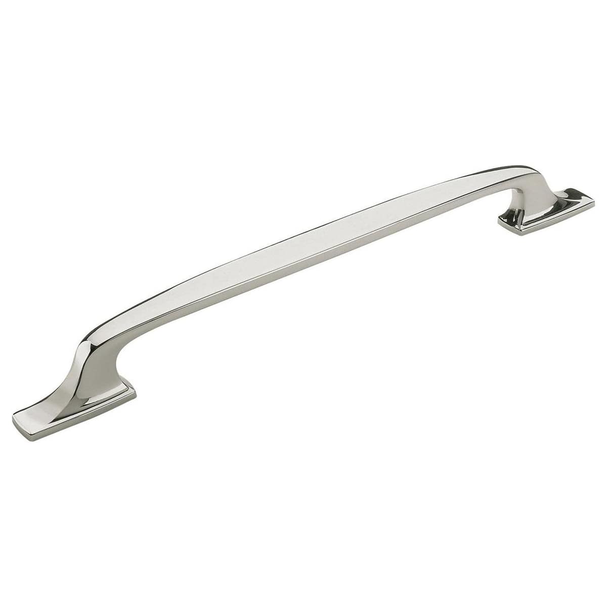 Amerock BP55323PN Highland Ridge 12 in. appliance pull in Polished Nickel