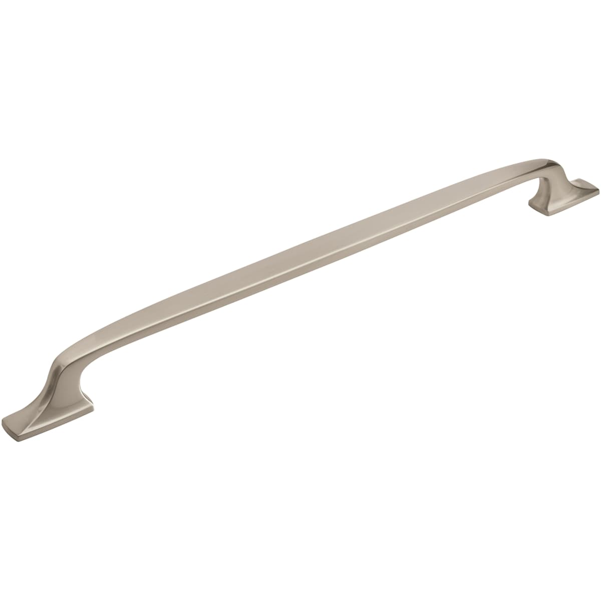 Amerock BP55324G10 Highland Ridge 18 in. appliance pull in Satin Nickel