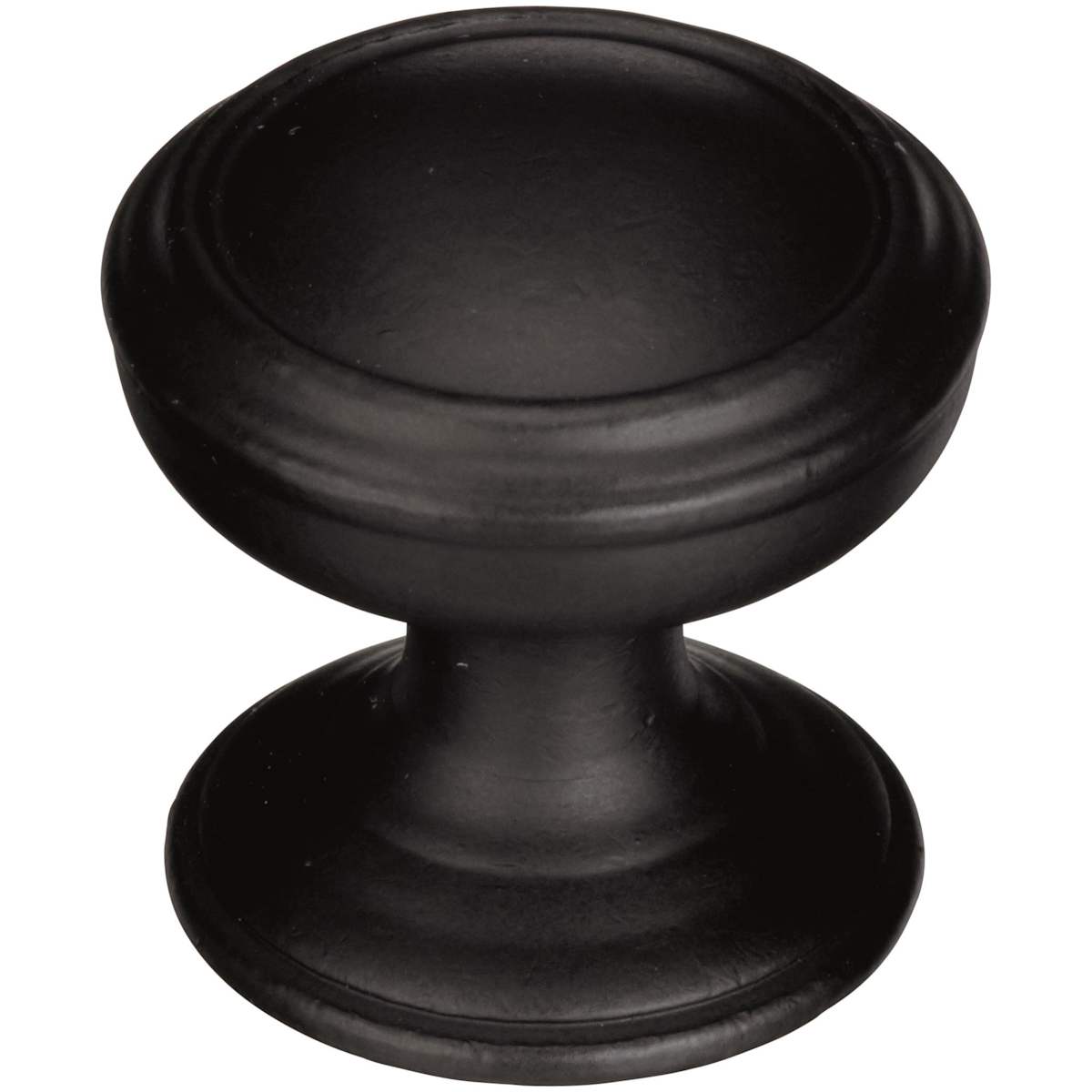 Amerock BP55342BBR Revitalize mushroom cabinet knob in Black Bronze