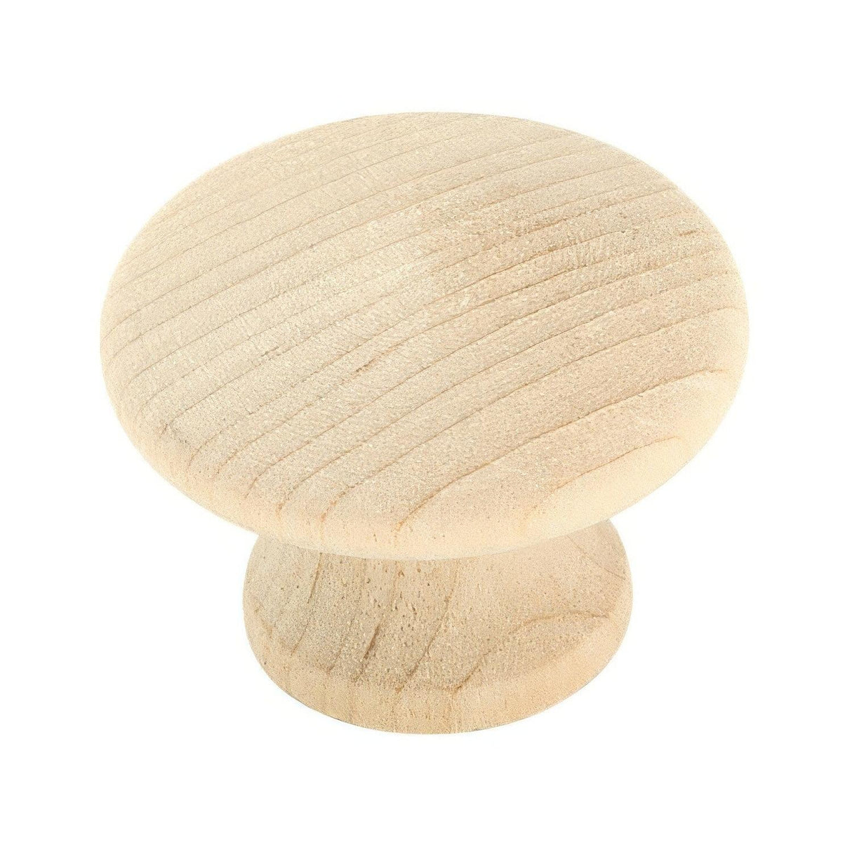 Amerock BP811WD Allison Value 1-1/4" Diameter Wooden Mushroom Cabinet Knobs